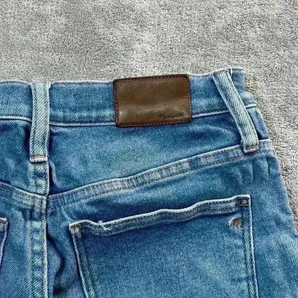 Madewell Jeans Women's 27 10 inch High- Rise Skinny Crop Denim Blue - Picture 11 of 11